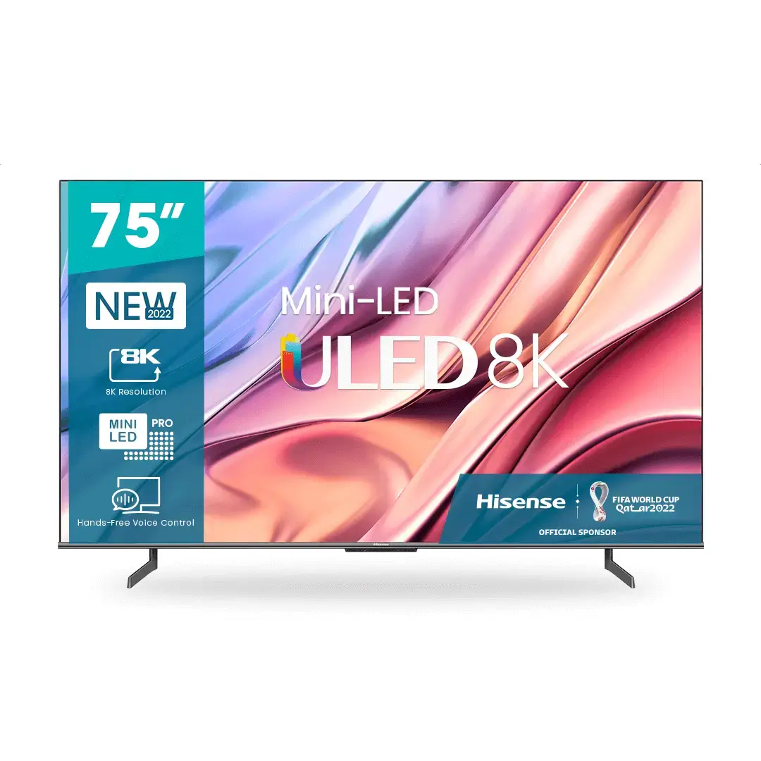 Hisense 75 inch 75U80H Mini-LED ULED 8K TV